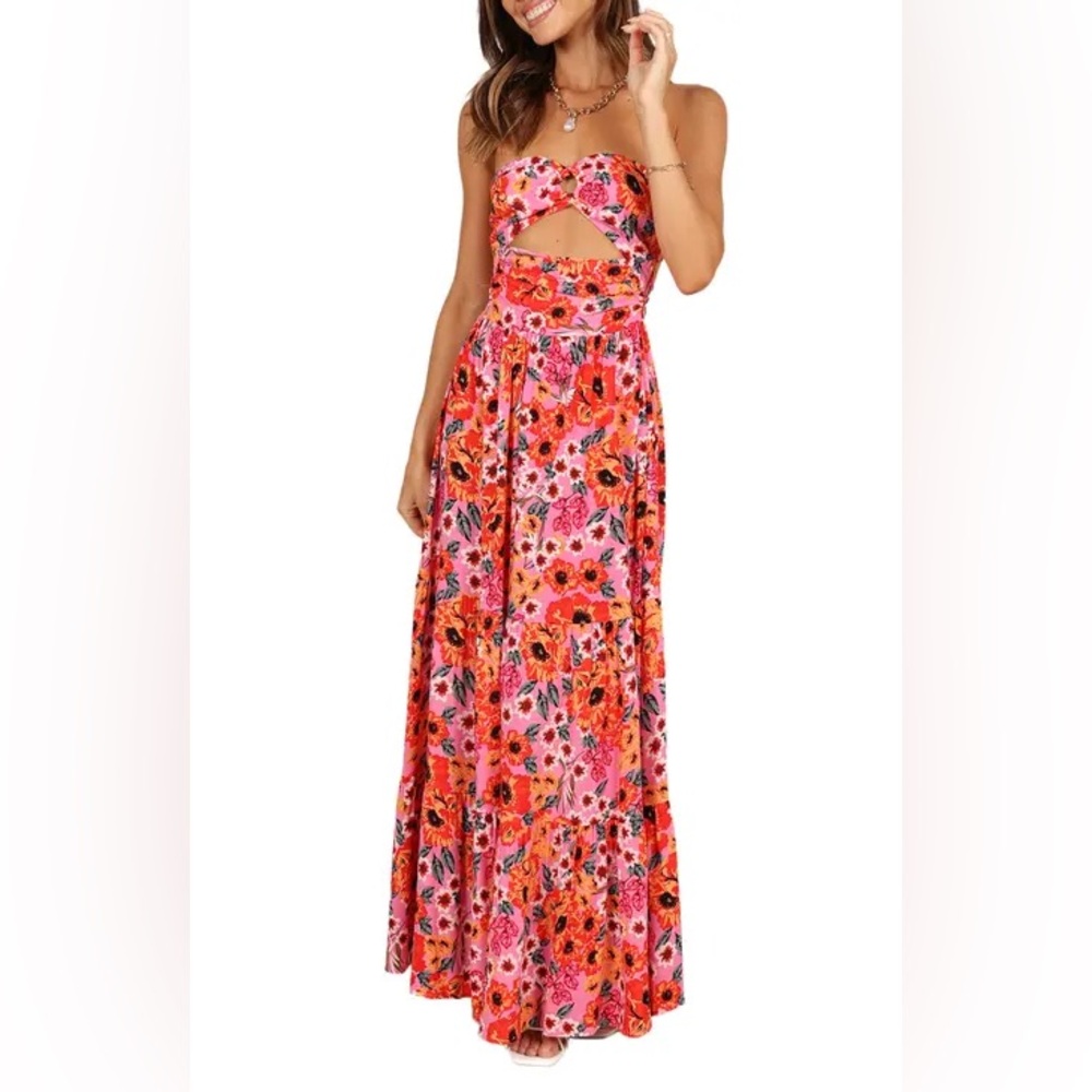 Petal and Pup SARAI DRESS - PINK Floral NWT